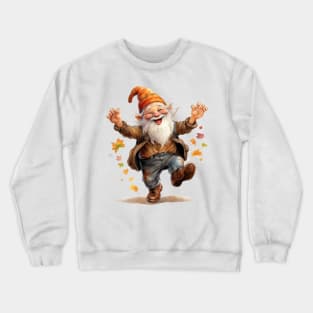 Autumn Happy Gnome #5 Crewneck Sweatshirt